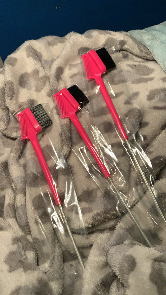 Hot spicy pink edge brushes
